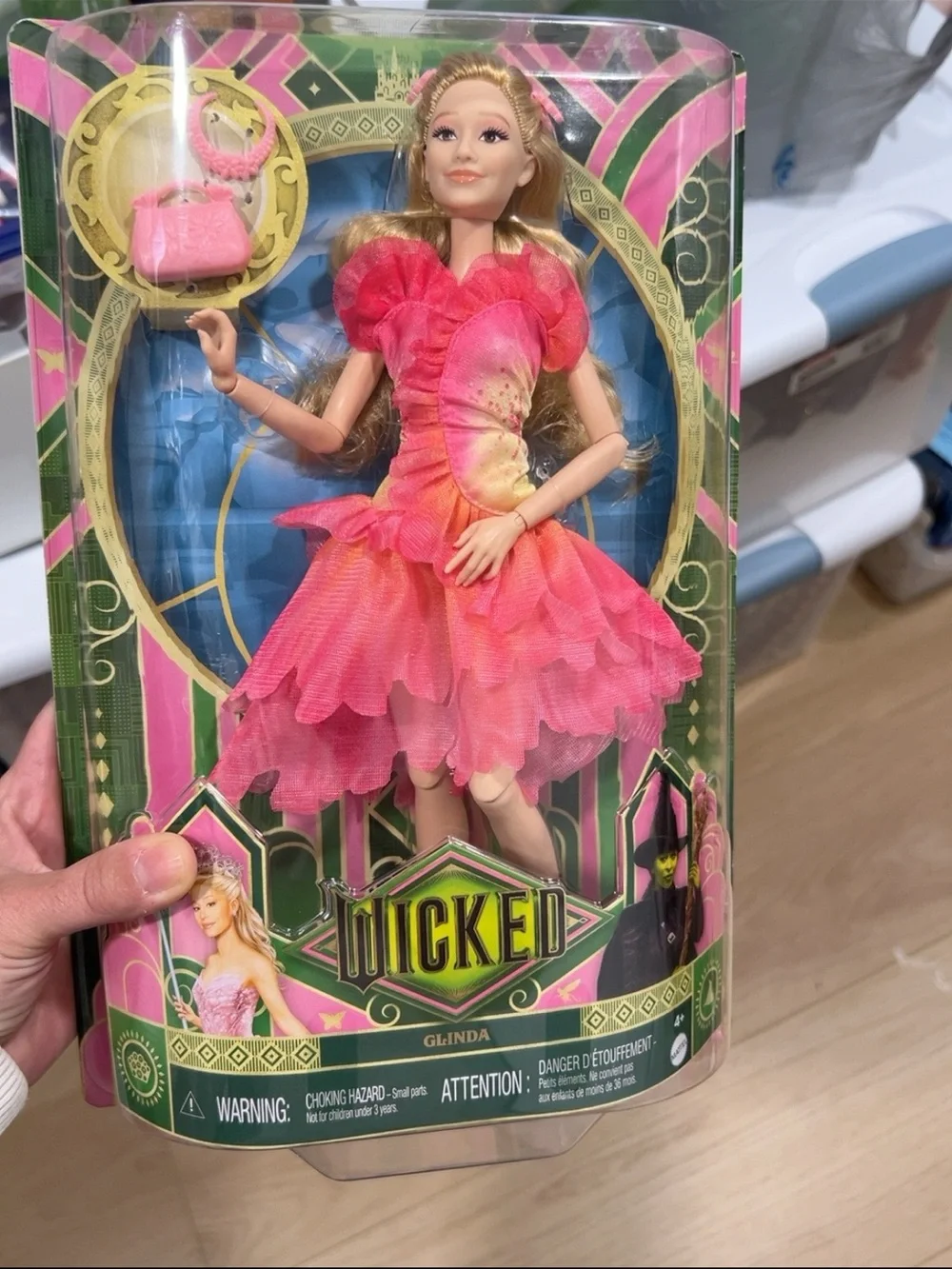 Wicked Deluxe Glinda Doll Mattel HXY37 NIB New In Box Collector